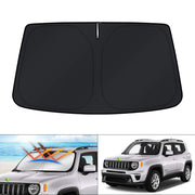 KUST front packaging showing custom Jeep Renegade fit and easy install