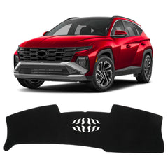 KUST front view on Tucson dashboard showing clean fit and aesthetic benefit