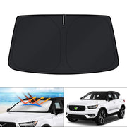 KUST front view installed on Volvo XC40 windshield reducing glare