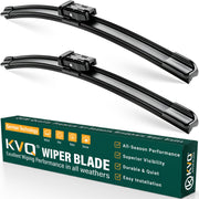 KVQ front packaging showing Transit wiper set and fitment benefit