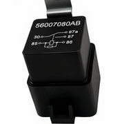 Kwaich relay front view showing bracket and easy replacement benefit