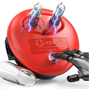 KZYEE KS30 front panel showing ports and button for easy comparison