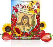 V-Spec La Chica Fresita front pack showing six units and branding benefits