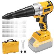 Labfintom front view of rivet gun showing compact design and portability