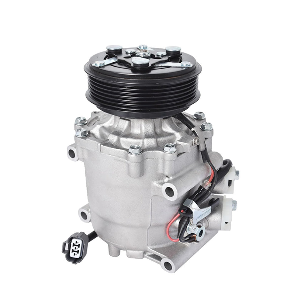 labwork front view of compressor showing compact fit and easy replacement