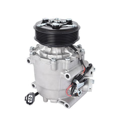 labwork front view of compressor showing compact fit and easy replacement