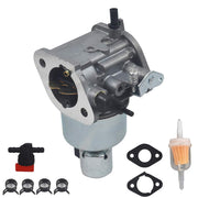 labwork carburetor front view showing mounting ports and improved fit