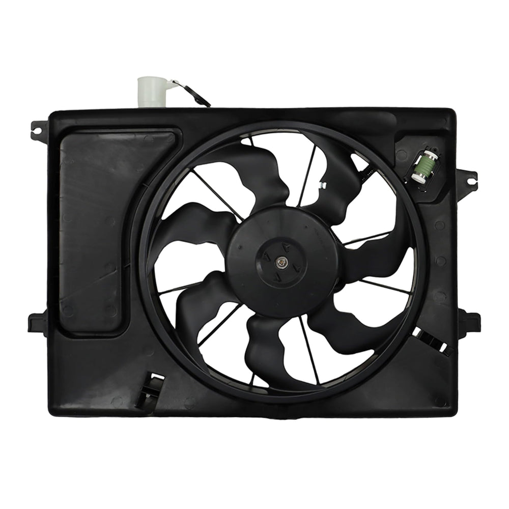 labwork front assembly showing complete fan for direct-fit replacement benefit