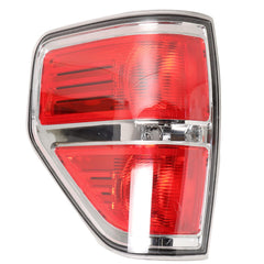 labwork left tail light front view showing clean lens and improved aesthetics