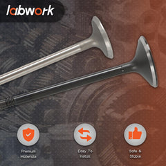labwork valves side-by-side with measurement markings for accurate fit confirmation