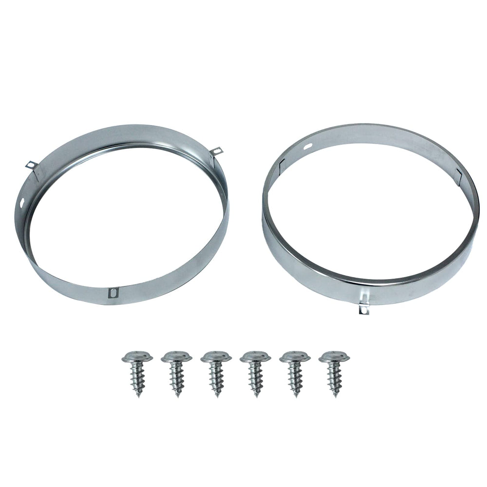 LAFORMO front view of 7-inch trim rings showing secure fit and clean finish