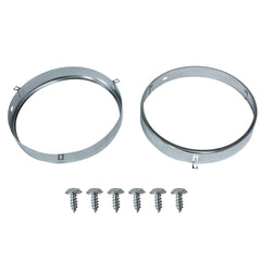 LAFORMO front view of 7-inch trim rings showing secure fit and clean finish