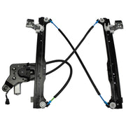 LAFORMO front view of rear driver side regulator showing fit and restore benefit