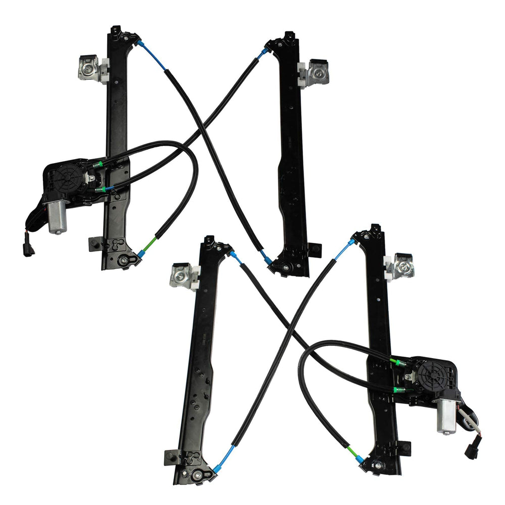 LAFORMO rear regulator pair front assembly showing fit and quality, ensures reliable operation