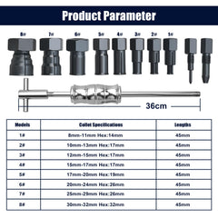 LainKeen collets closeup showing precision expansion and secure grip benefit