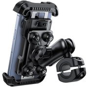 Lamicall front view mounted on handlebar showing stable hold and easy access