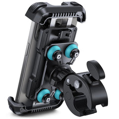Lamicall front view of mount holding phone showing stability benefit