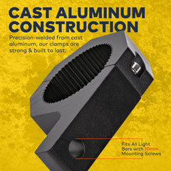 LAMPHUS rubber insert detail showing protection and vibration damping
