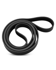 LANDSIN front view of serpentine belt packaging showing correct part fit for quick identification