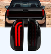 LANDWAKE front view of tail light assembly showing aggressive styling and improved appearance