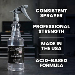 LANE'S foaming action rinsing away grime for visibly cleaner wheels