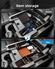 LANGBEAN installed in RAM center console demonstrating secure fit and tidy interior