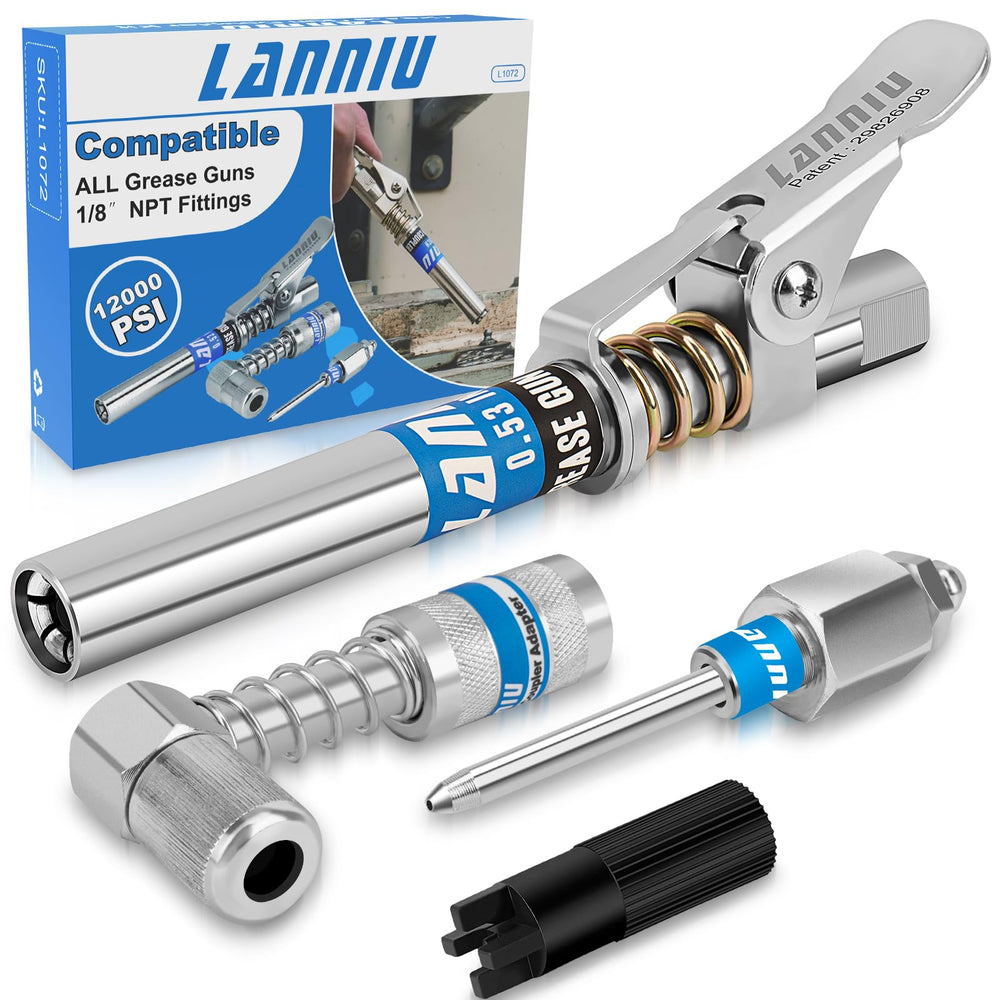 LANNIU front view of complete coupler kit showing organized components and fast setup