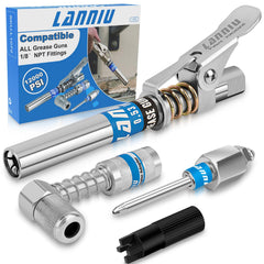 LANNIU front view of complete coupler kit showing organized components and fast setup