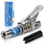 LANNIU front view of coupler showing compact profile and quick connect benefit