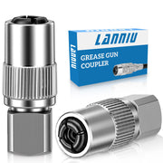 LANNIU front view of two grease gun tips showing robust build and fit