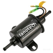 Lanotech pump front view showing mounting points and durable casing for easy installation