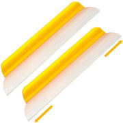 Lanties front packaging showing two yellow 14-inch squeegees and benefits