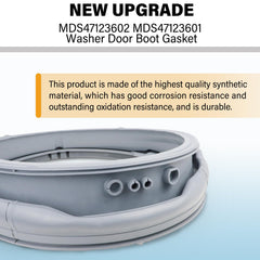 Lapert installed in washer tub demonstrating leak prevention