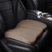 LARROUS front view seat cushion showing ergonomic shape and comfort benefits