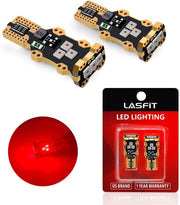 LASFIT 921 front view showing bulb shape and red lens for clearer braking