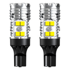 LASFIT front packaging showing two 921 LED bulbs and benefits