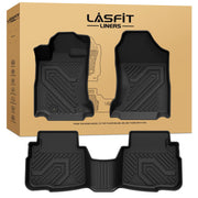 LASFIT front row mats fitted in Subaru Outback showing full coverage benefit