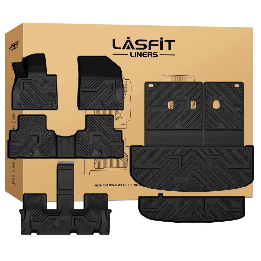 LASFIT front row mats showing precise Palisade fit and floor protection