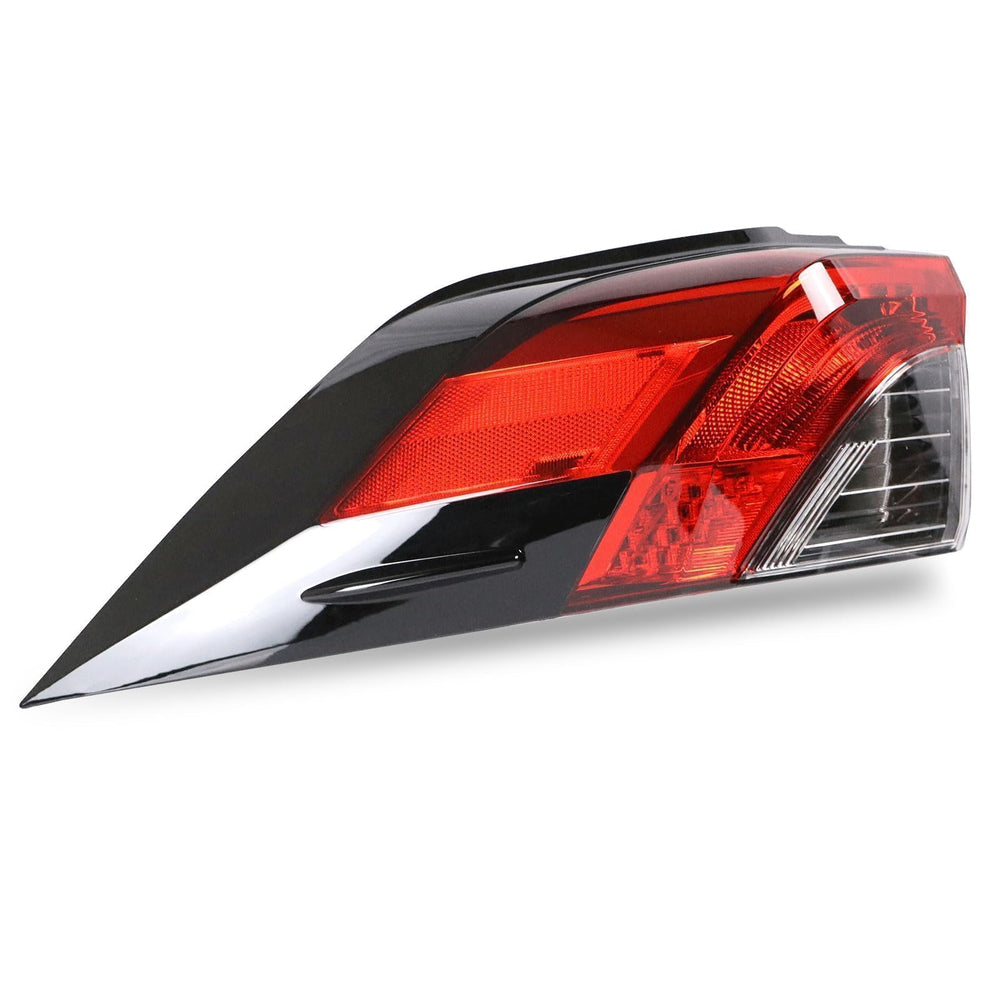 Lathsy front view of outer left tail light showing exact fit and finish