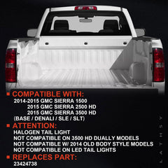 Lathsy tail light rear housing with mounting points for easy install