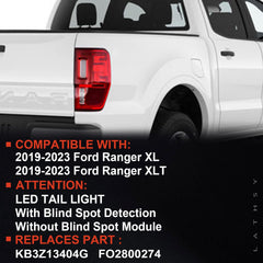 Lathsy close-up of tail light lens and LEDs highlighting crisp illumination