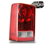 Lathsy driver-side tail light front view showing exact fit and clean lens benefit