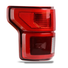 Lathsy driver-side tail light front view showing clean LED appearance and improved visibility