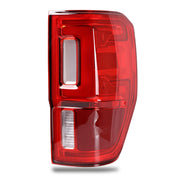 Lathsy front profile of passenger side tail light showing OEM fit and improved look