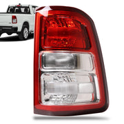 Lathsy front view tail light showing fit and chrome bezel, improves appearance