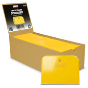 LAUCO front pack of 50 yellow spreaders showing bulk supply benefit
