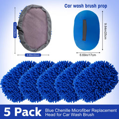 Layhit chenille microfiber close-up showing soft fibers that protect paint