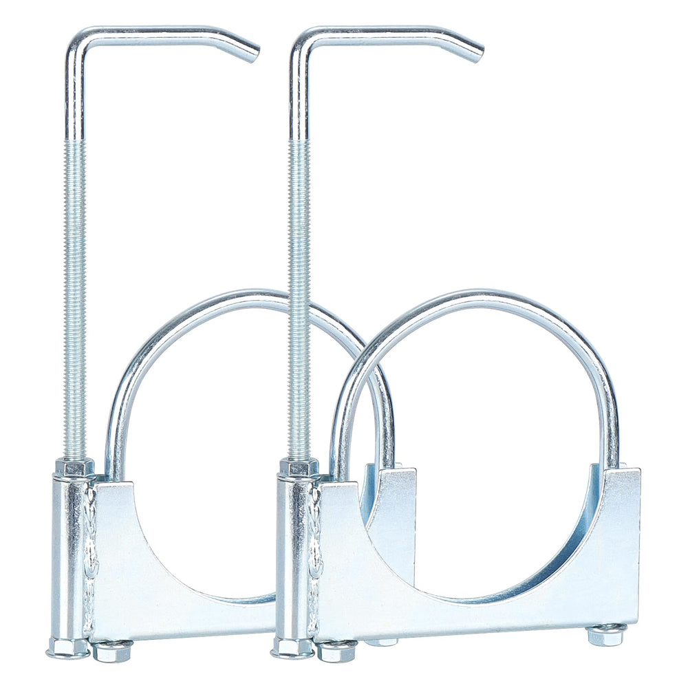 LCGP front view of 4-inch clamp showing secure fit and durability