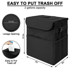 LCMWHOP flip-top lid detail displaying sealed closure for odor and spill control
