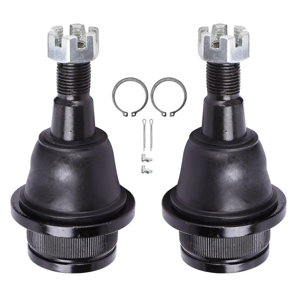 LCWRGS front lower ball joints packaged ready to install, showing quality and fit